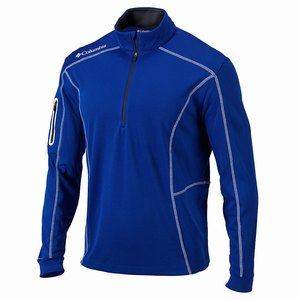 Columbia Shotgun Golf™ 1/4 Zip Herr Blå (RMSFZ1783)